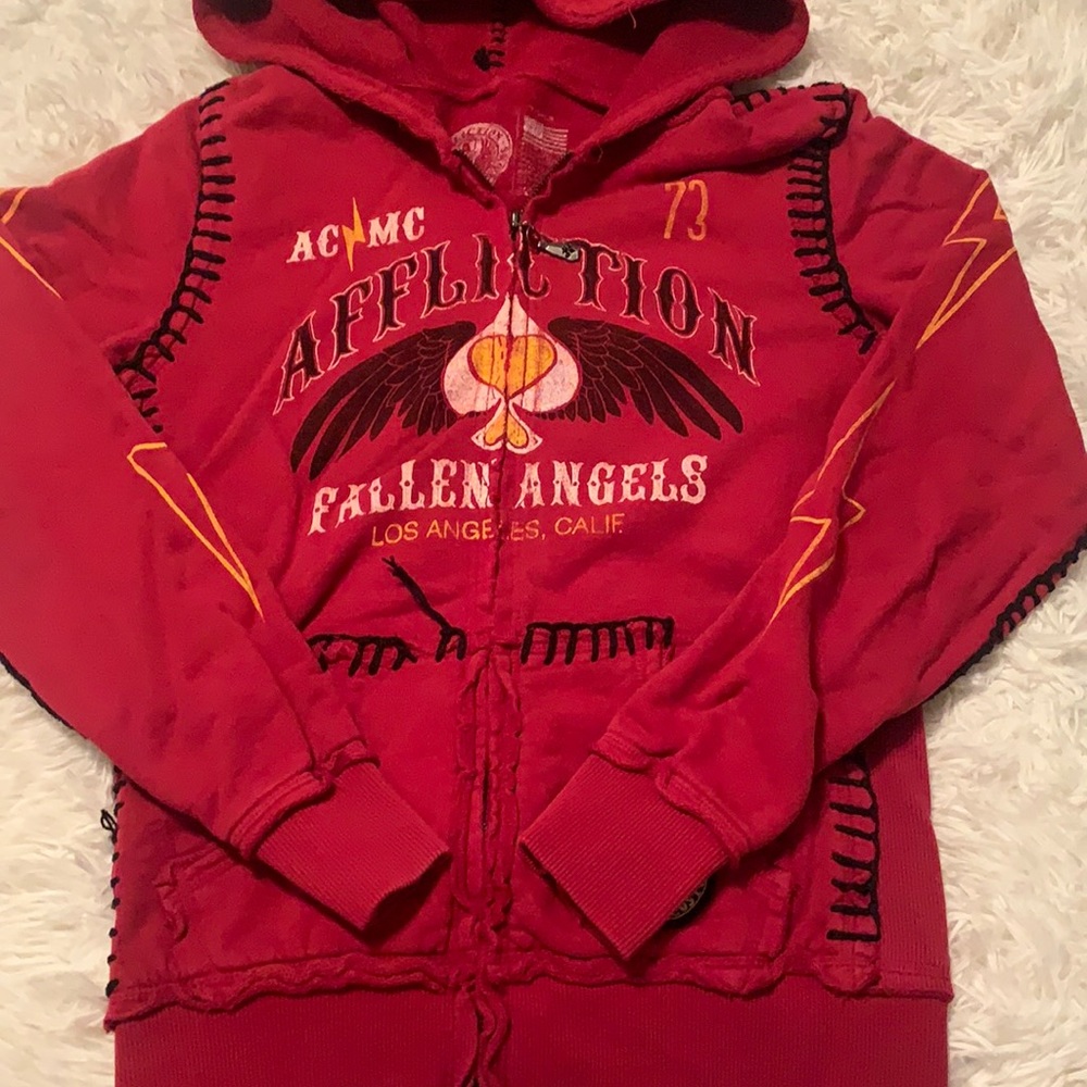 Affliction large sweatshirt